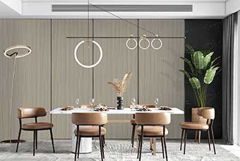 青海轻奢风格-餐厅