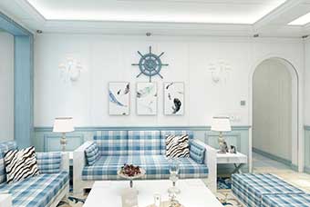 青海地中海风格-客厅