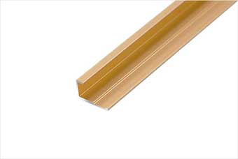 青海航空纤维墙咔铝合金边条（钛金氧化）