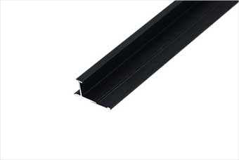 青海航空纤维墙咔铝合金中条（哑黑氧化）