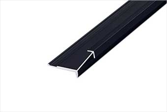 青海航空纤维墙咔铝合金阳角线（哑黑氧化）