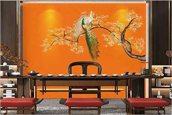 青海森佰汇航空纤维墙咔(春花秋月)