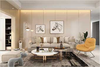 青海客厅空间案例