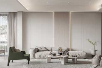 青海客厅空间案例