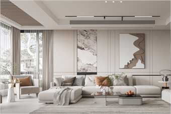 青海客厅空间案例