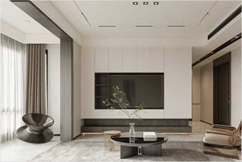 青海客厅空间案例